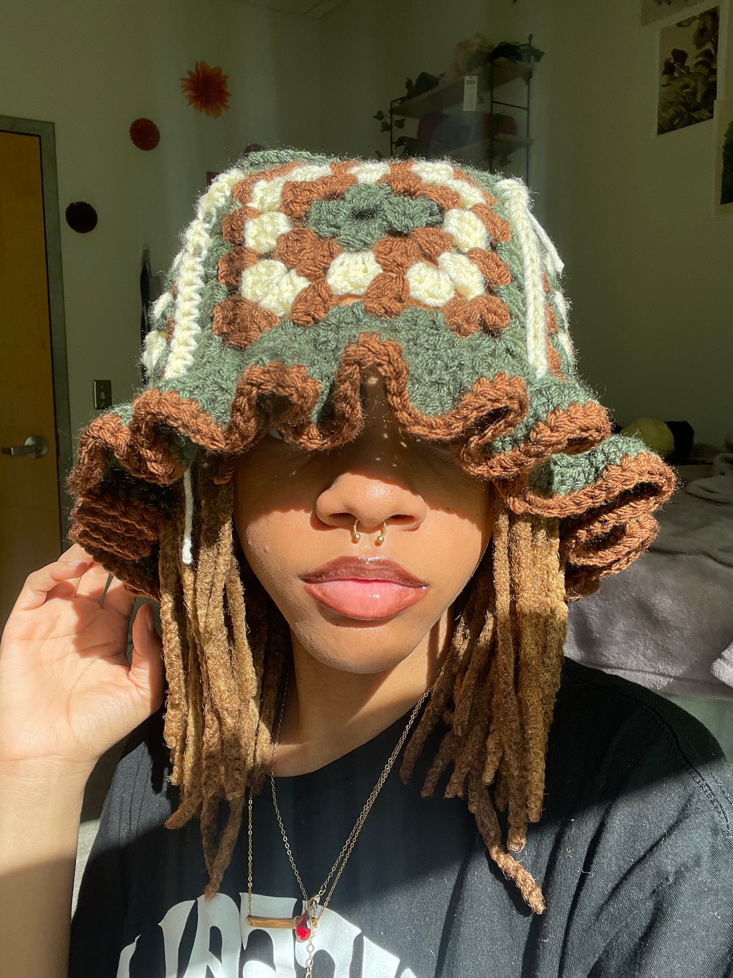 Granny Square Bucket Hat
